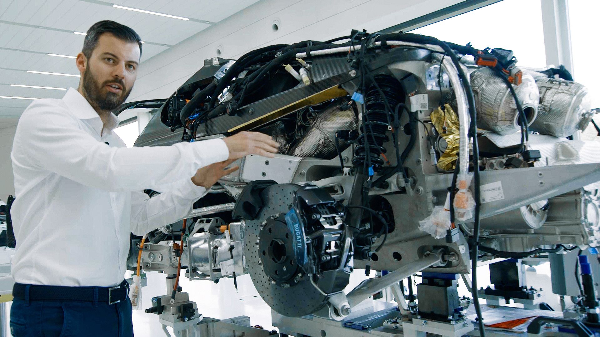 Everything We Know About Bugatti's New Naturally Aspirated V16 Engine