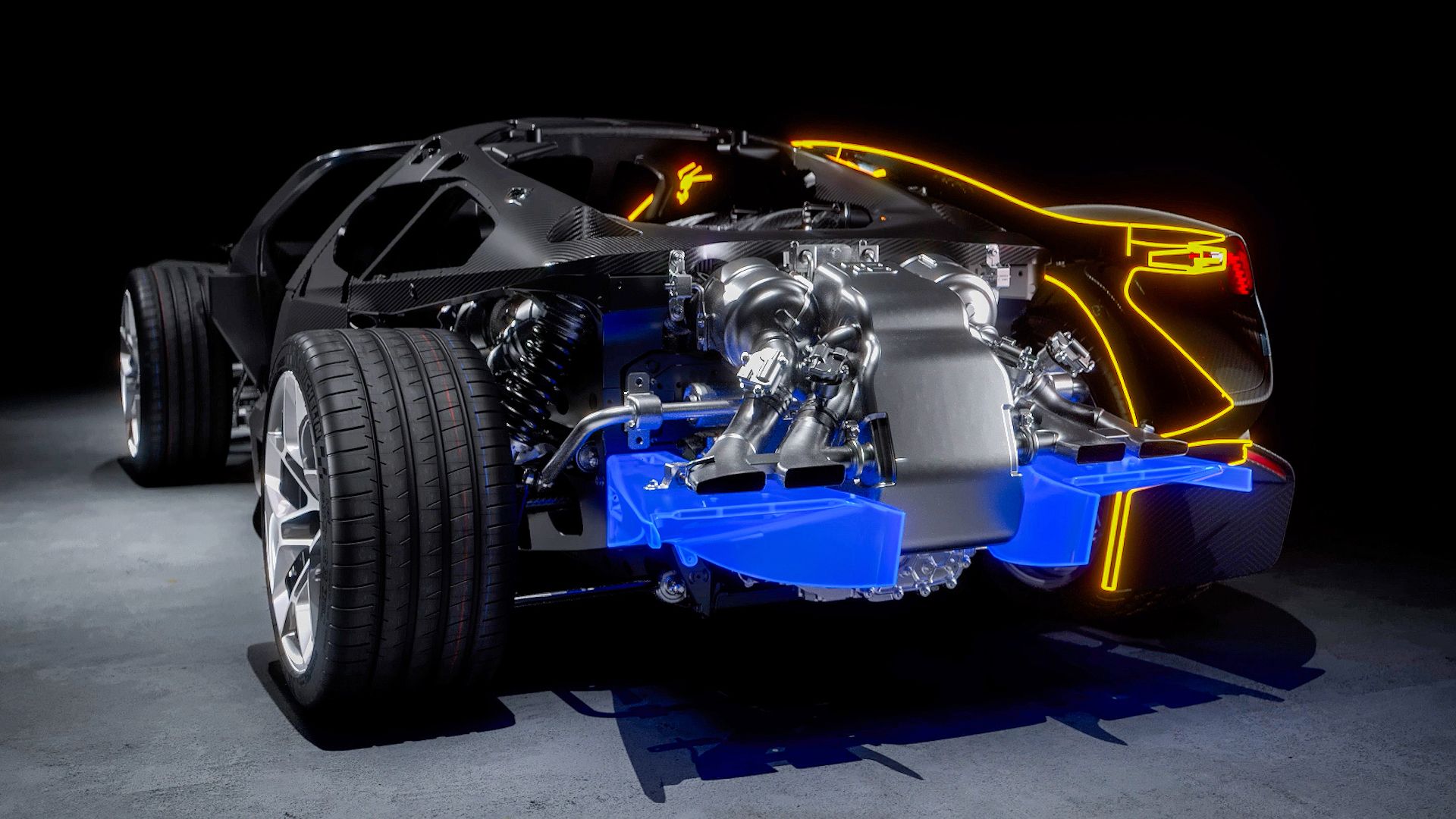 Everything We Know About Bugatti's New Naturally Aspirated V16 Engine