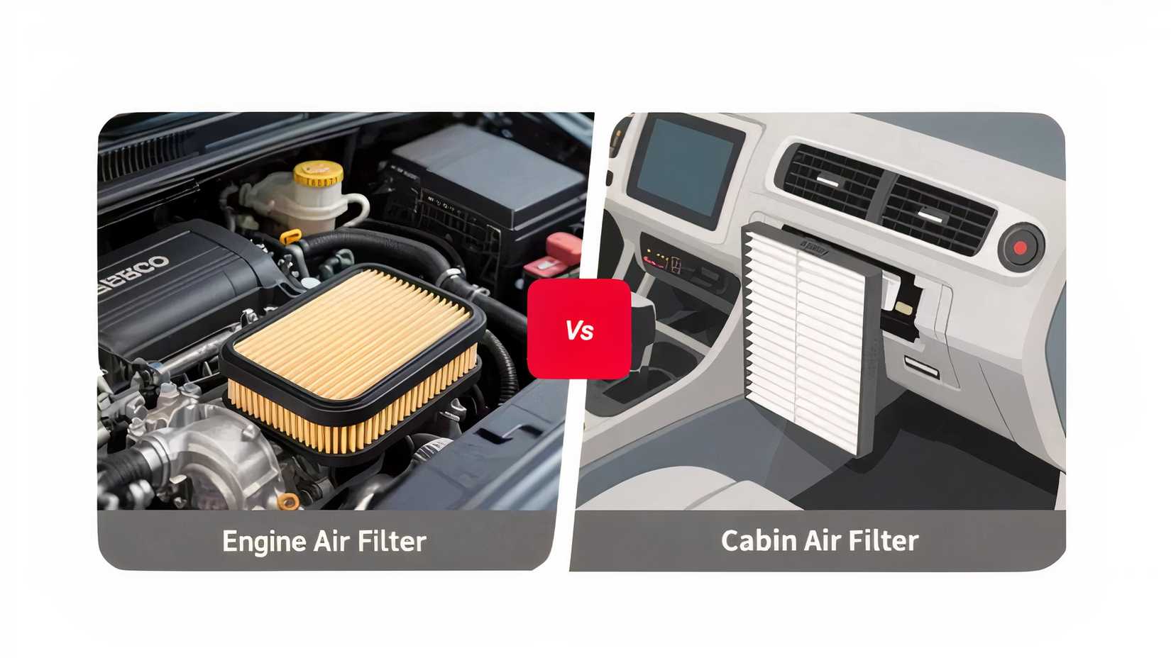 Engine vs Cabin Air Filter