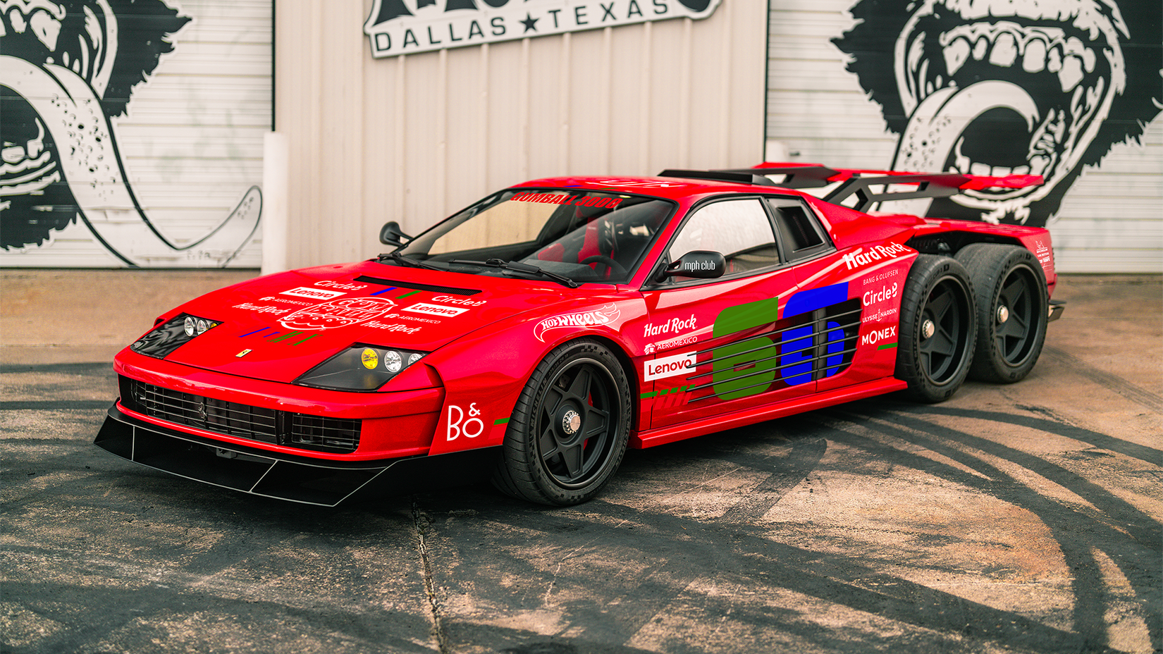 The Six-Wheeled Ferrari Testarossa Is Real, And It's Done