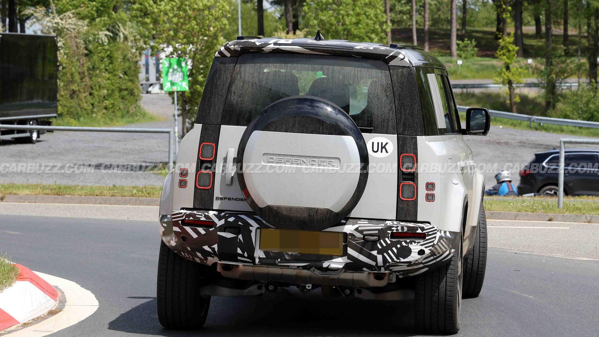 The Latest Land Rover Defender Spy Shots Leave Little To The Imagination