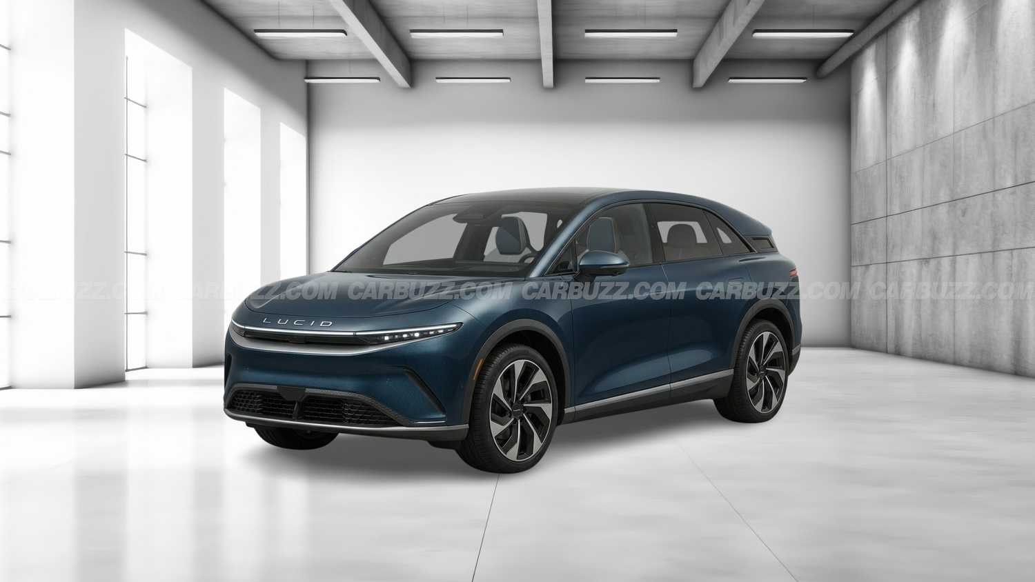Cosmis Front View Lucid's $50,000 Cosmos Looks Ready To Fight Tesla Model Y, Rivian R2
