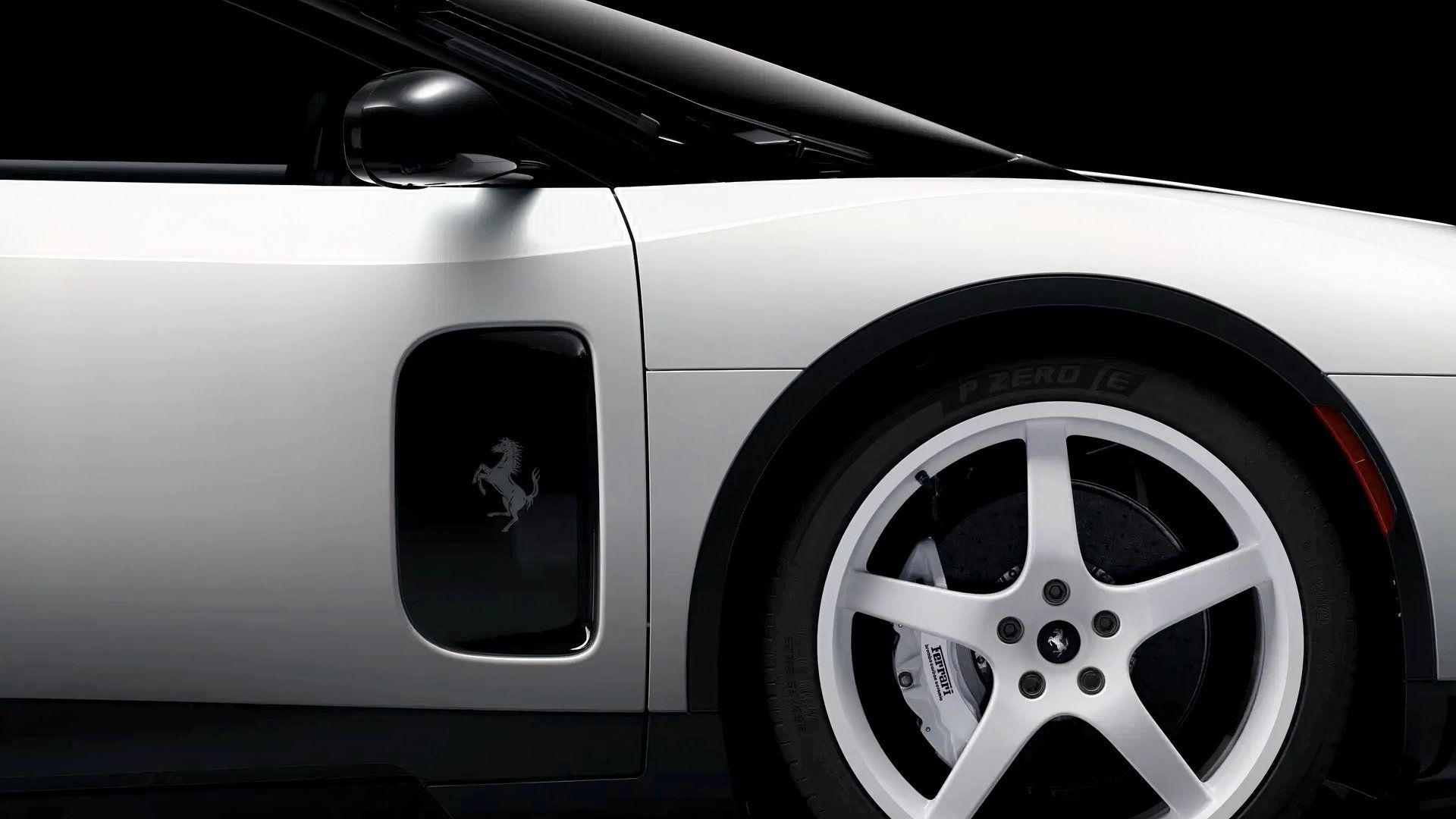 The First Ferrari Luce Comes In Appliance White And Will Probably Break Records