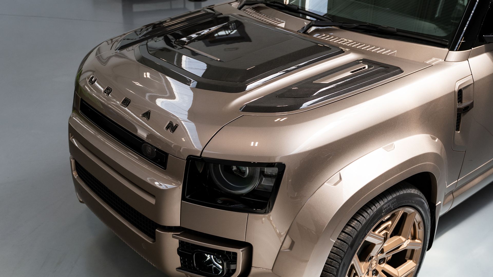 Urban's New Two-Door Land Rover Pickup Is Like A Slate Truck On Steroids