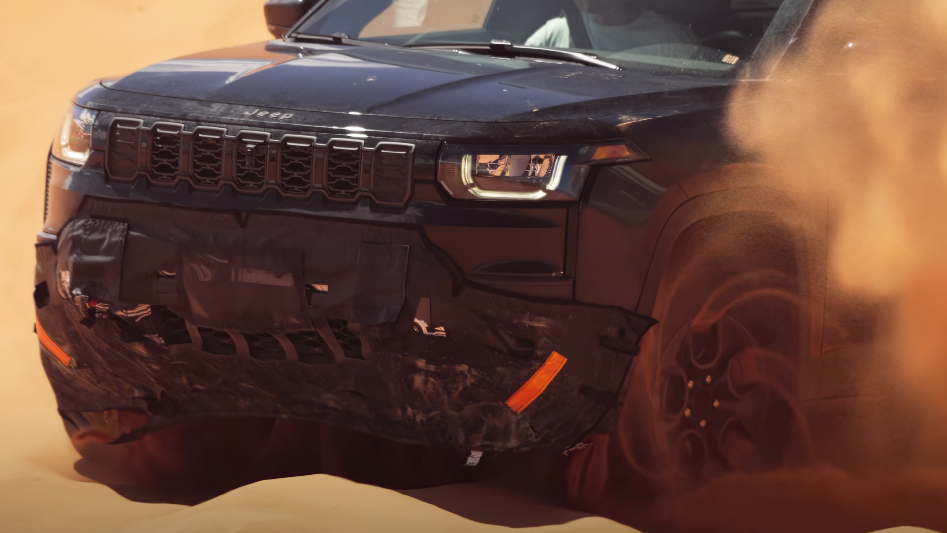 2027 jeep cherokee trailhawk engineering mule off-road 3