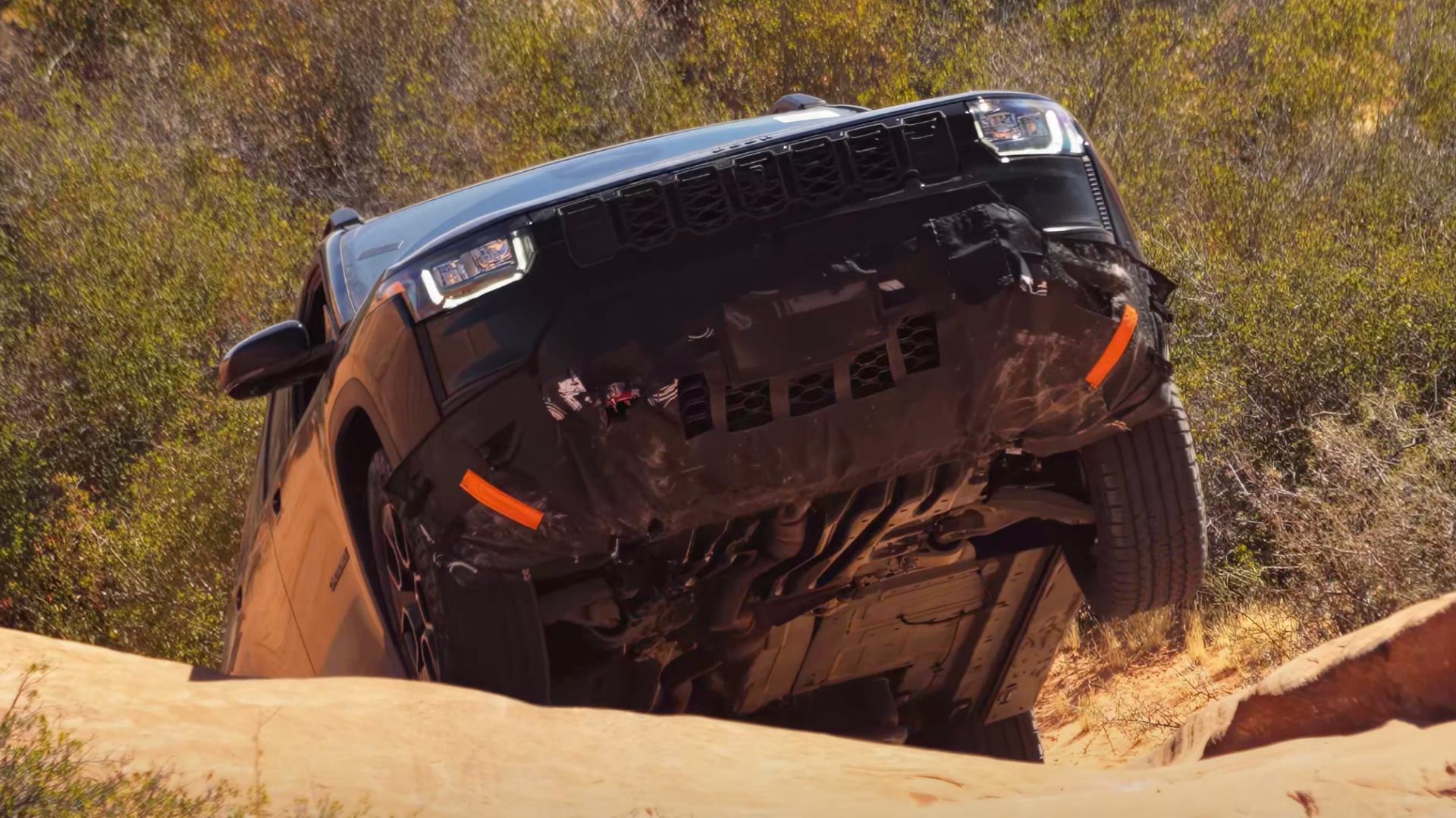 2027 jeep cherokee trailhawk engineering mule off-road 4