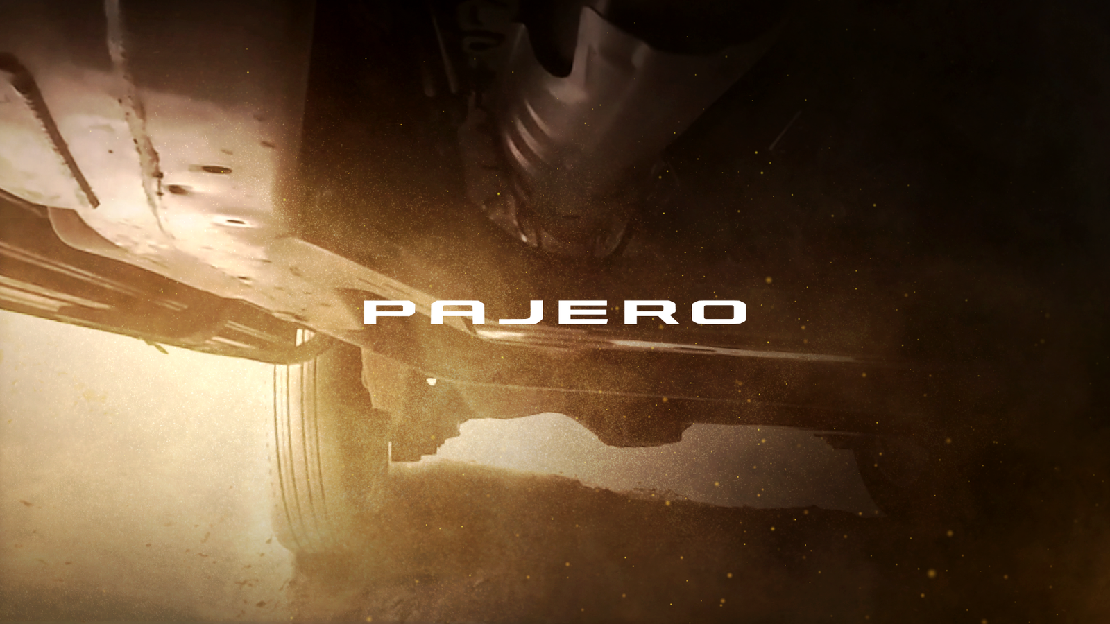 Mitsubishi mostra un teaser del Pajero con design robusto e tecnologia elettrica