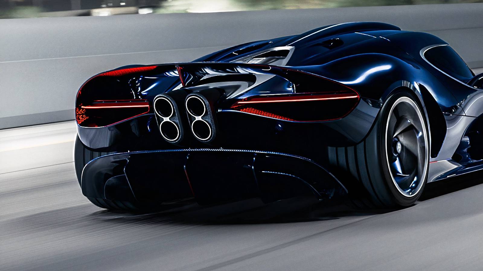 Una supercar di design estremo, alta appena un metro, esibisce dettagli raffinati e un motore da 1.600 CV, immagine di approfondimento