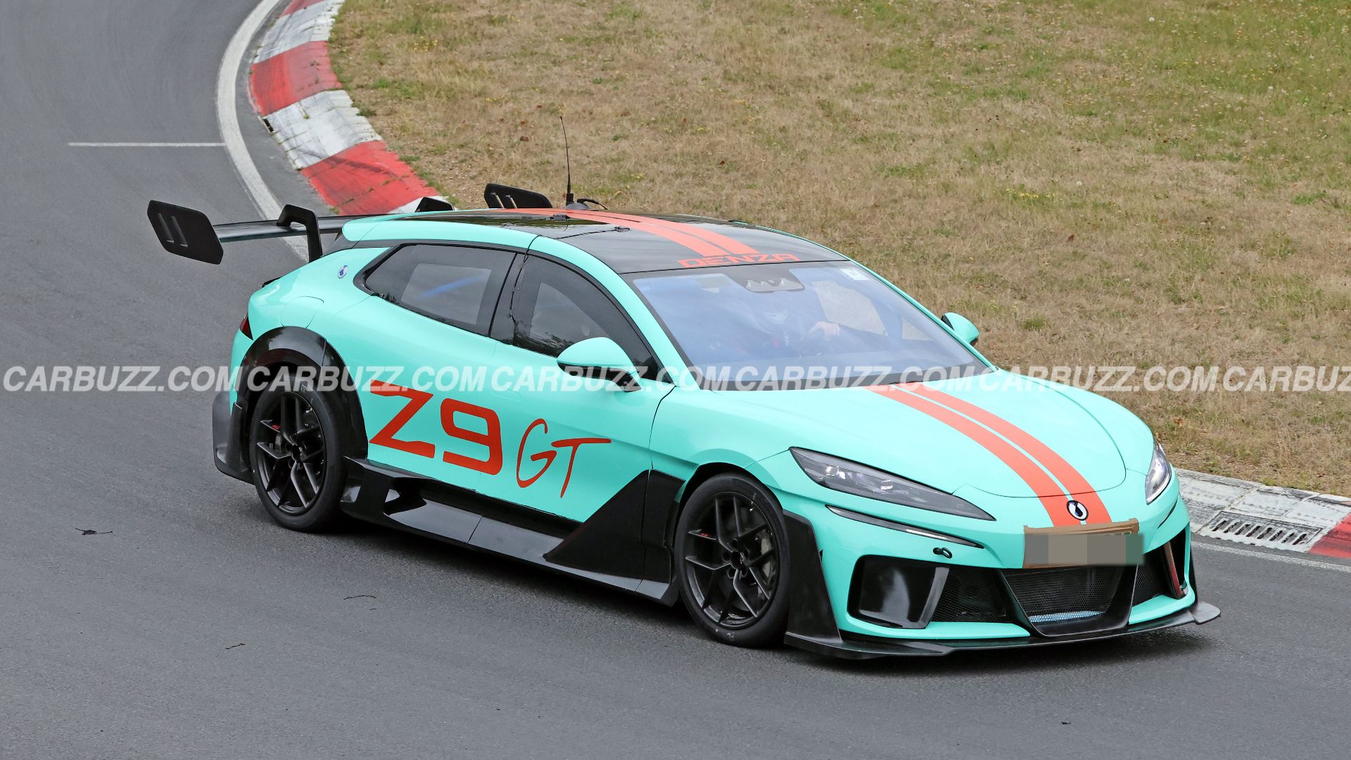 China Is Gunning For Porsche Nurburgring Records With A Teal Blue