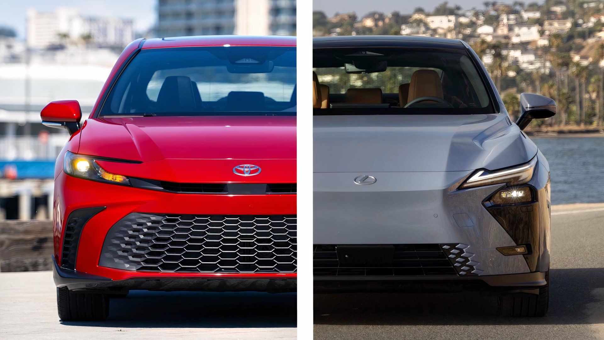 Dopłata 5000 dolarów: Toyota Camry w topowej wersji kontra bazowy Lexus ES hybrid