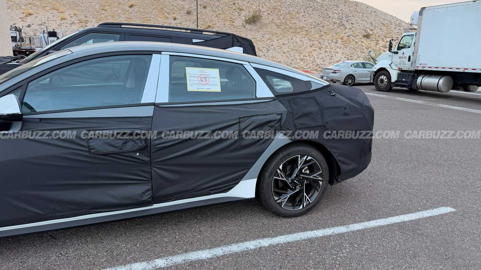 Kia k5 hybrid spy (6)