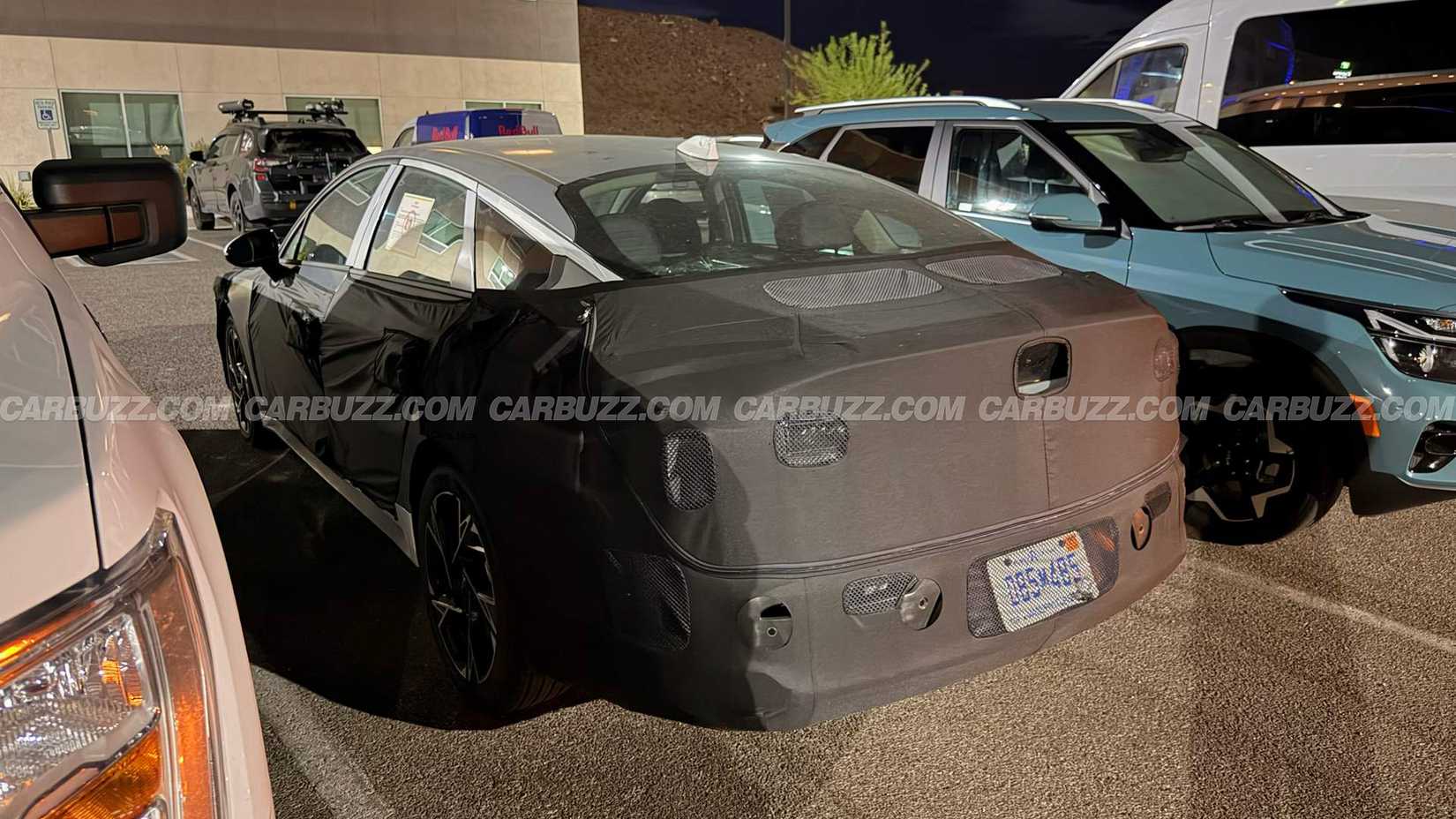 Kia k5 spy photo prototype (2)