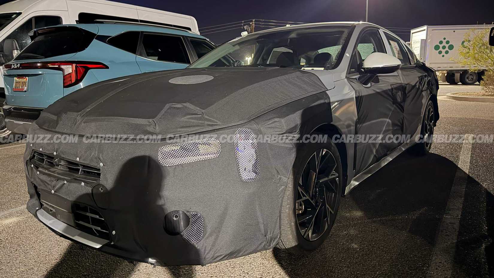 Kia k5 spy photo prototype (3)