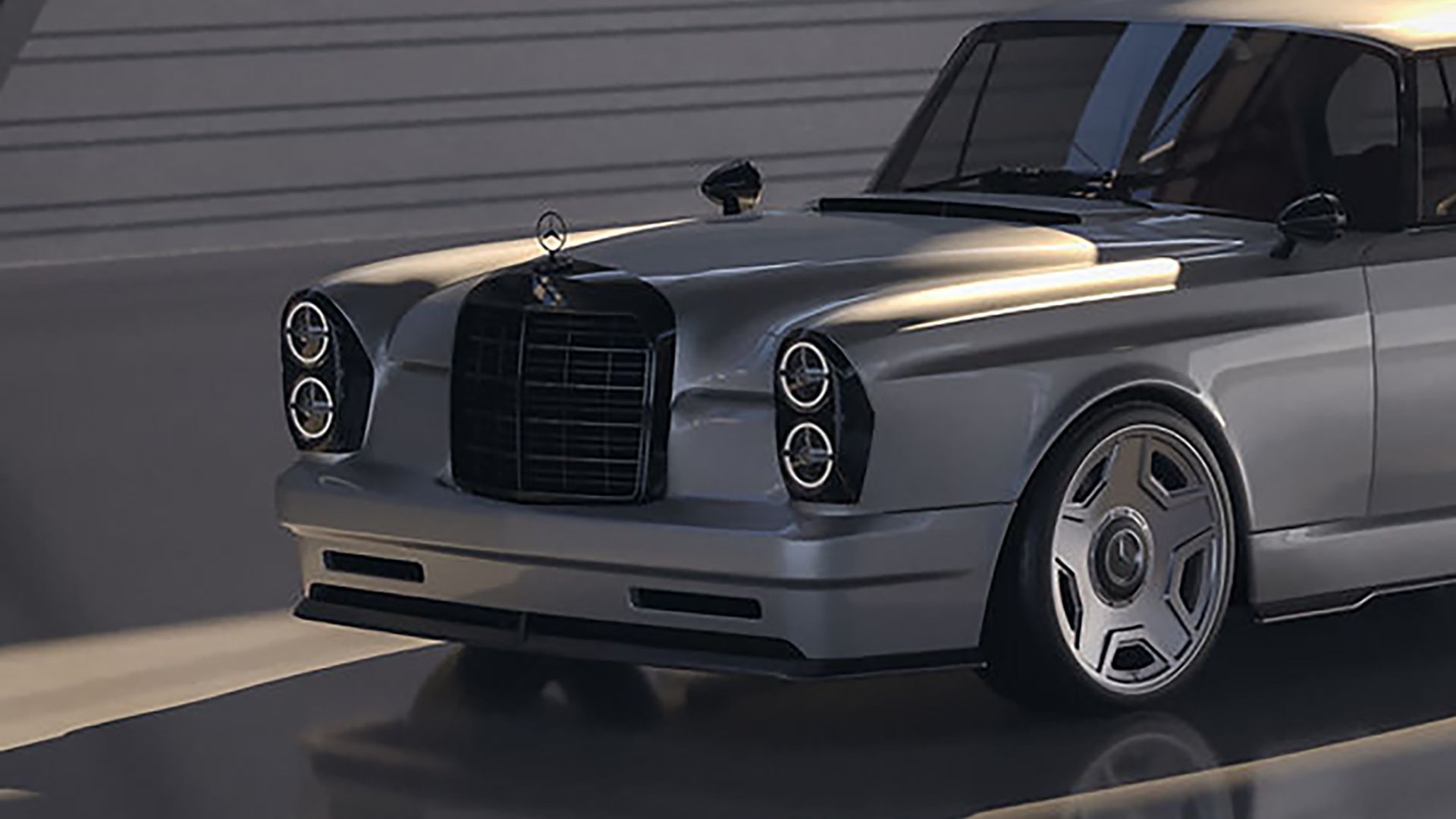 California Tuner Creates The Weirdest Futuristic Old Mercedes We've Ever Seen