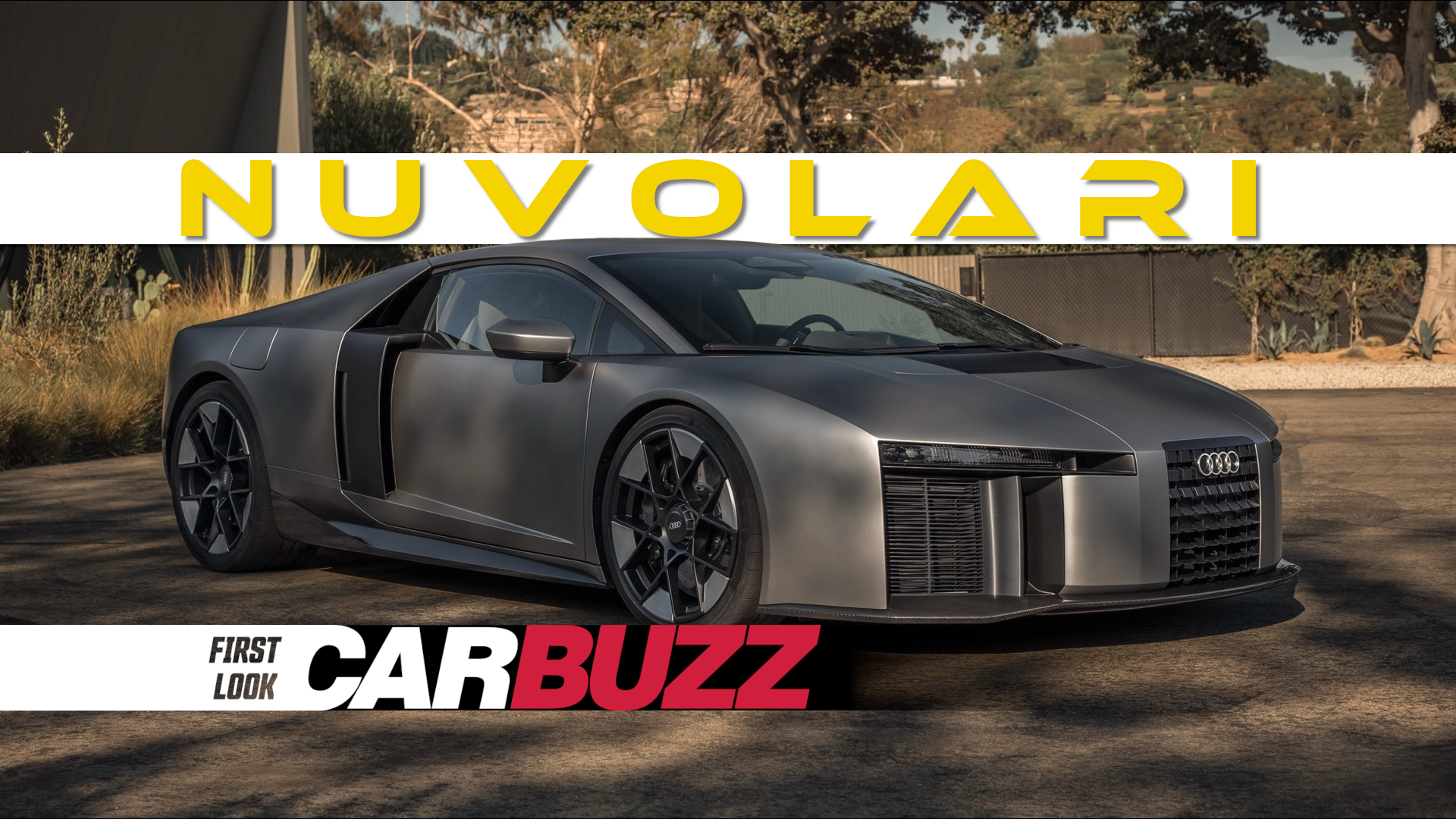 Audi Nuvolari trafia do Ameryki: wyłączny pierwszy rzut oka na nowy supersamochód Audi