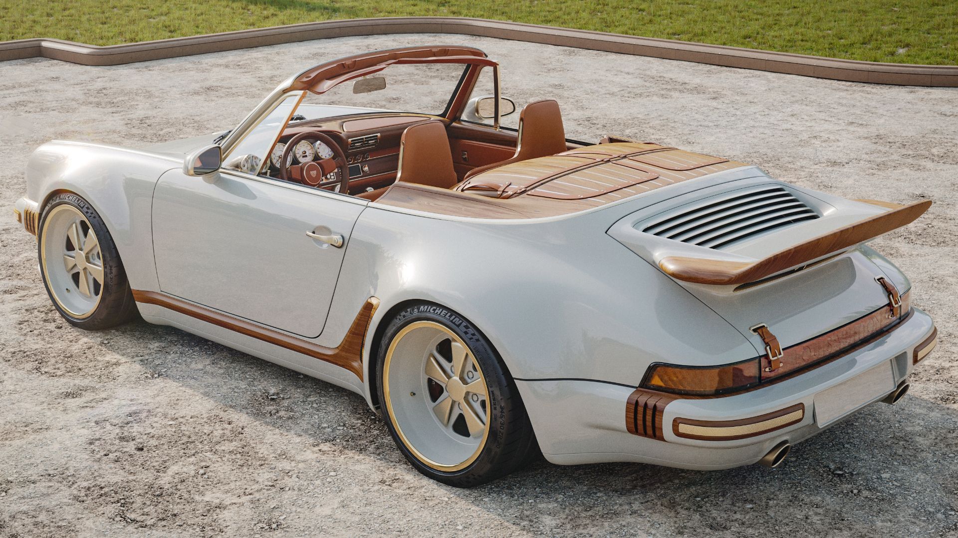 【最終価格】 YVES SAINTLAURENTイメージとデザイン Singer's Latest Marvelous 911 Restomod Has Exterior Wood Trim And