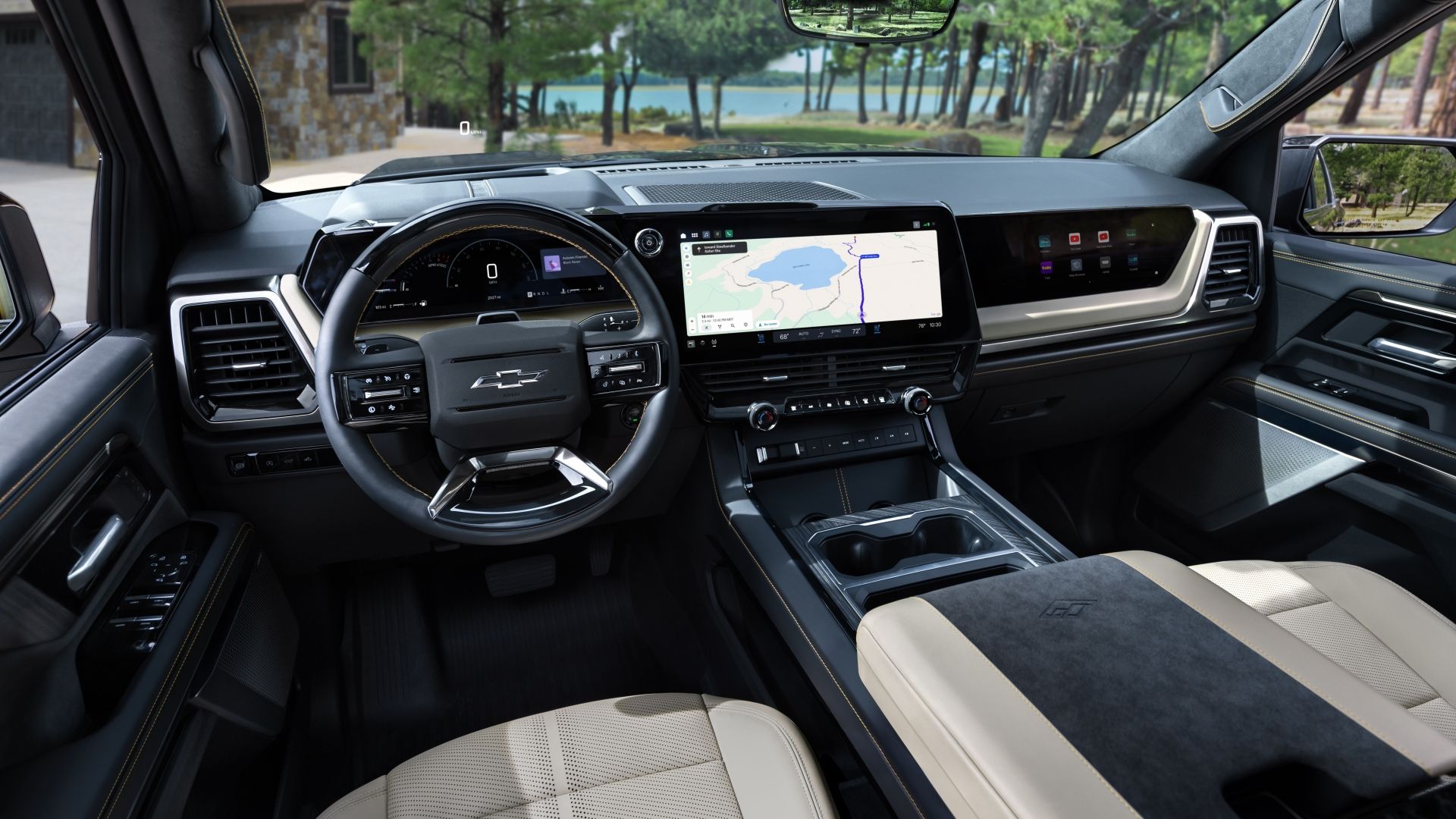Elegancki system infotainment może pomóc Silverado wygrać wojnę z Fordem F-150