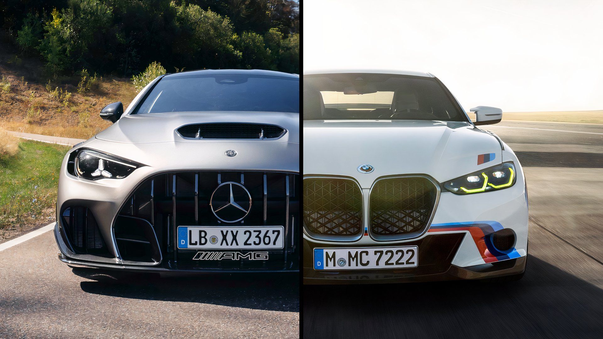 Pojedynek bawarskiej elity: czy najnowsze coupé AMG z silnikiem V8 z płaskim wałem zdetronizuje BMW 3.0 CSL?
