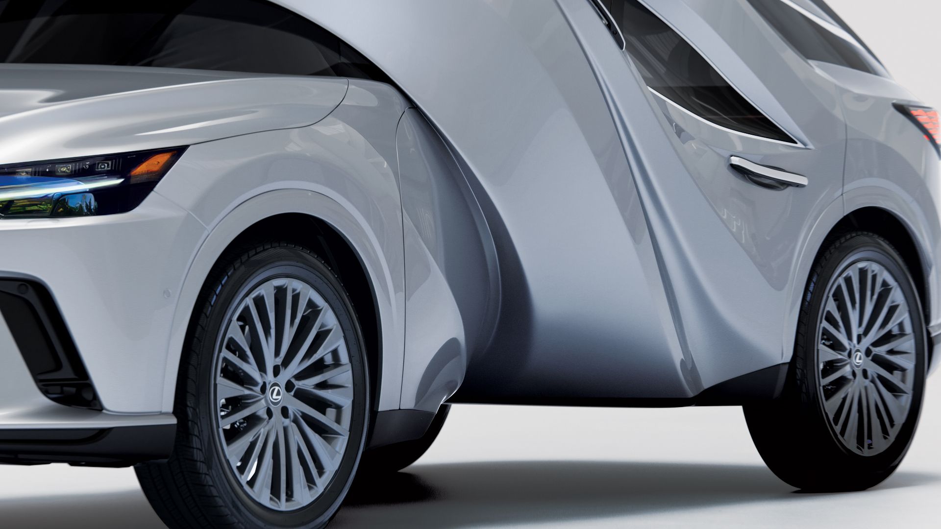 Te SUV-y Lexusa wyglądają jak słabe grafiki AI, ale są prawdziwe