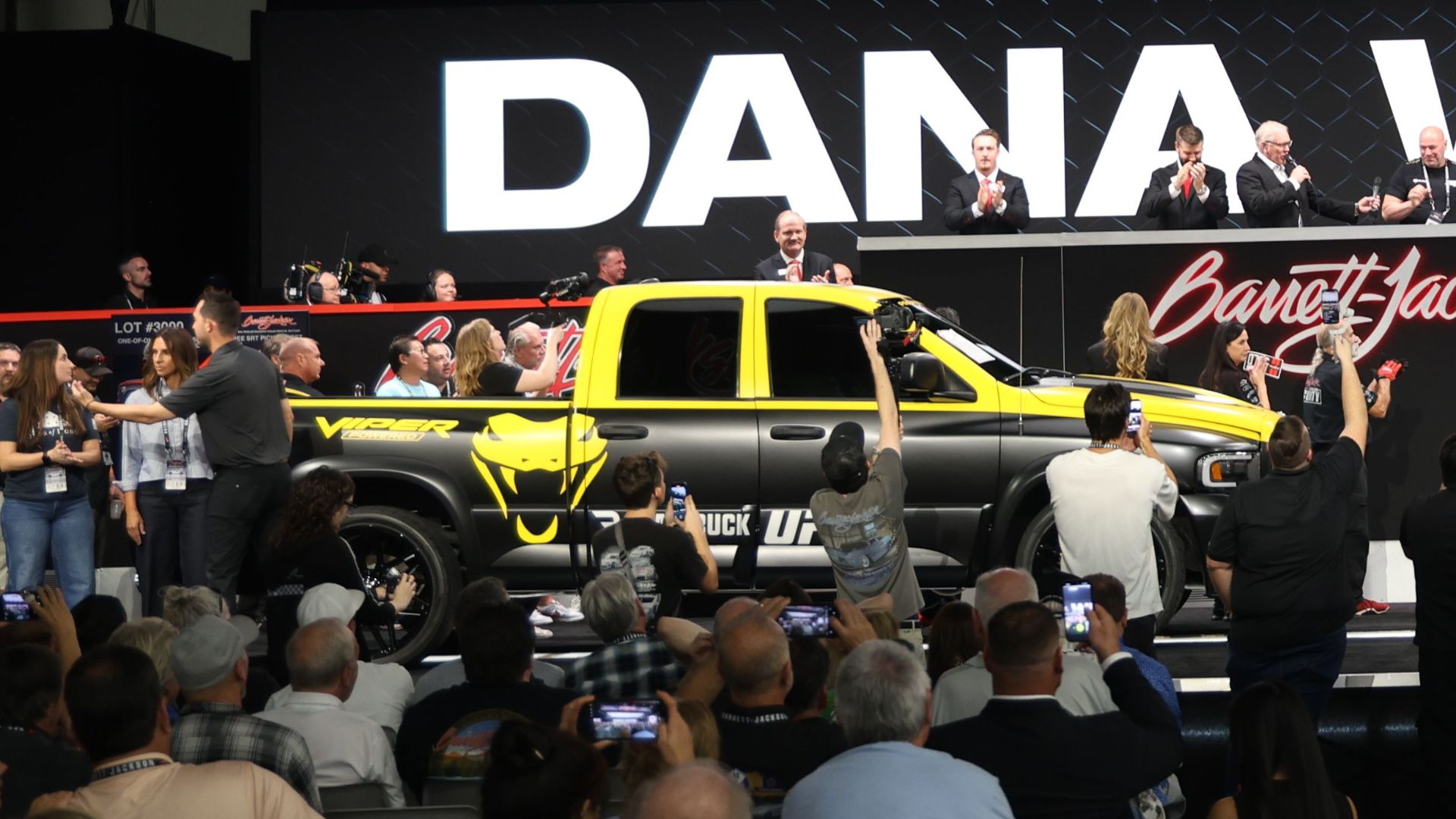 Pickupy Ram Dany White'a za 1,5 mln dolarów sprzedały się lepiej niż każdy supersamochód na aukcji Barrett-Jackson w Las Vegas
