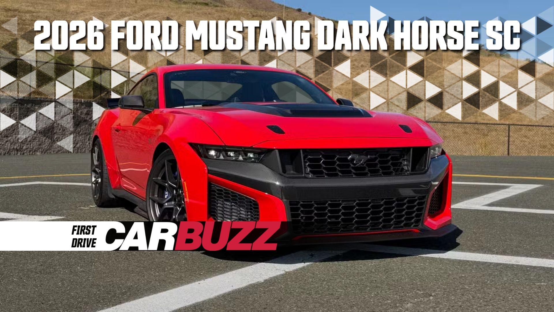 Pierwsza jazda: Ford Mustang Dark Horse SC 2026. Lepszy niż GT500, Shelby niepotrzebne
