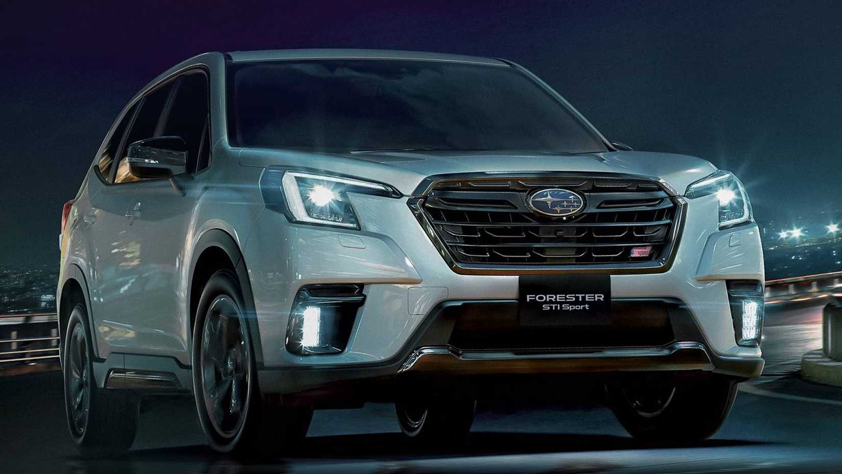 Forester STI Sport Leak Reveals A Turbo Engine And A Tradeoff