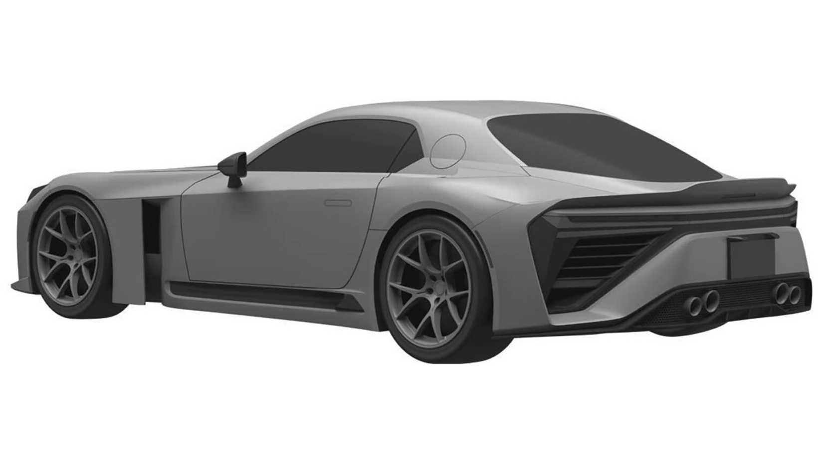 Design Patent Reveals The Lexus LFR Supercar That Became A Toyota Instead