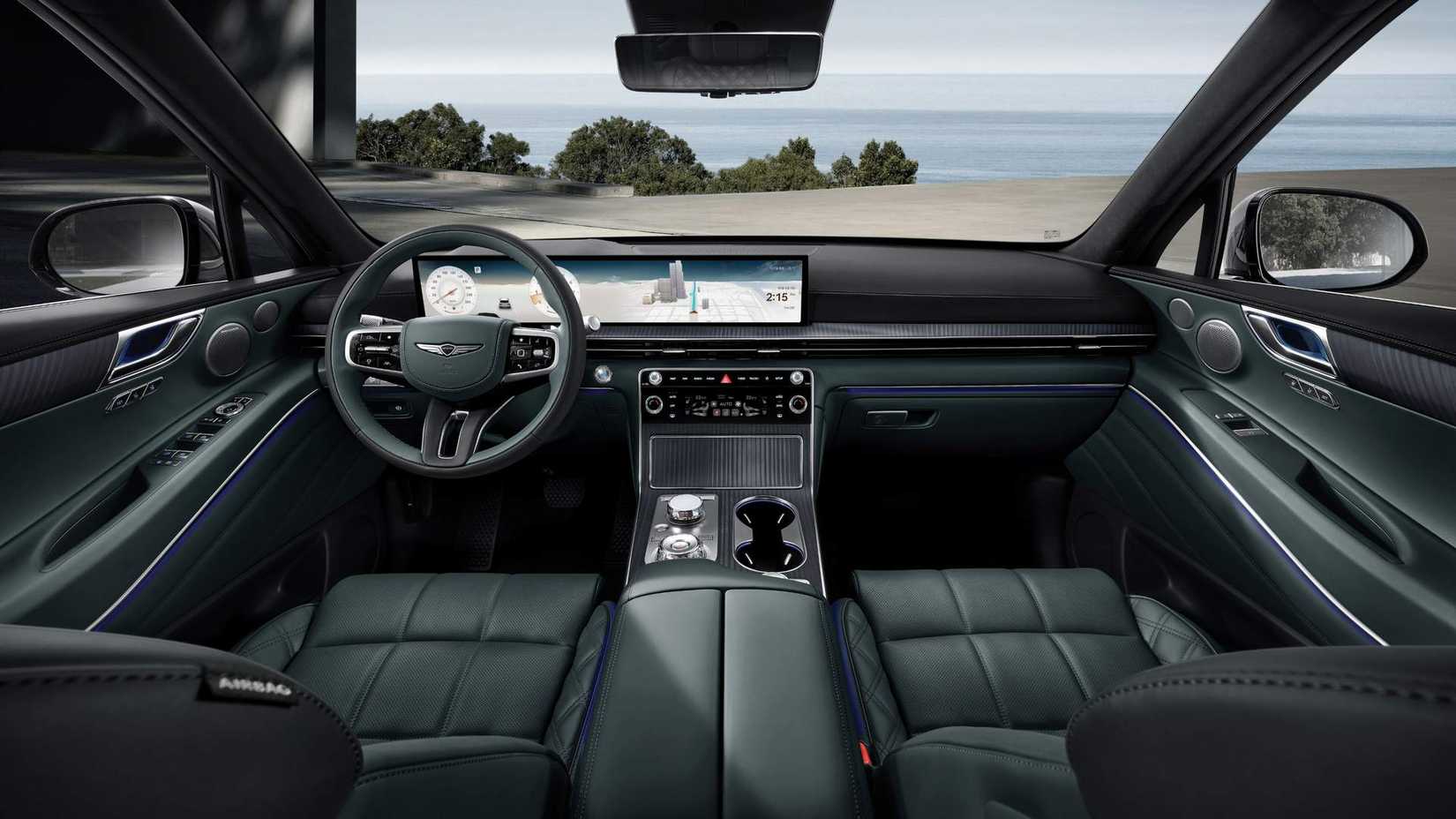 Normal Acceleration Direction Genesis Officially Confirms GV80 Hybrid Details, And Lexus Should Be ...