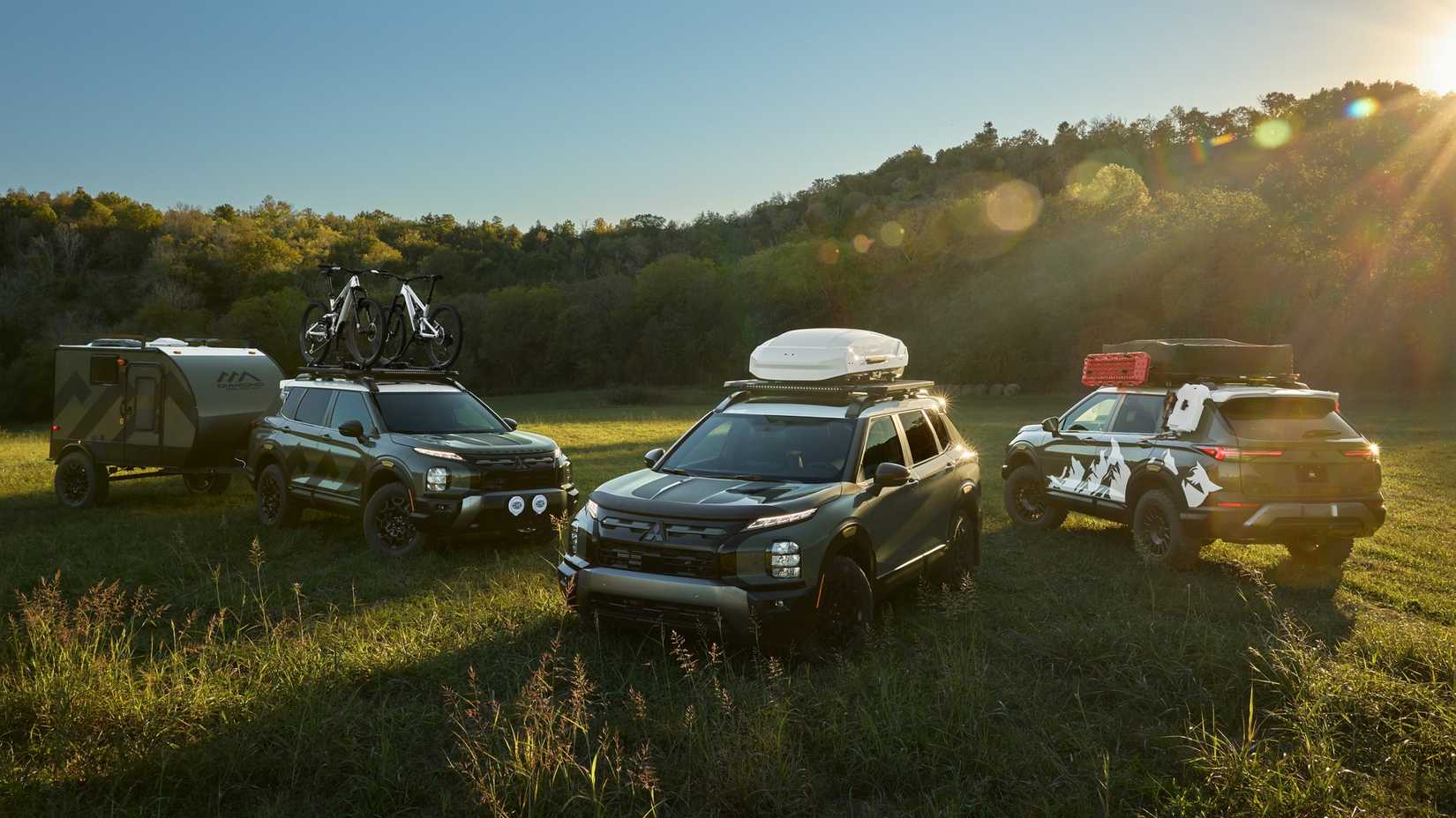 Accessory Stand Display Sample Mitsubishi Just Revealed A Surprise Off-Roader Debuting At SEMA