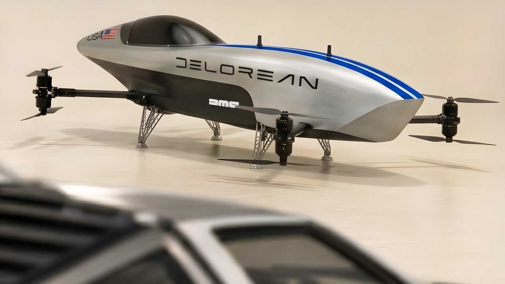 This Is Not A Joke: DeLorean Enters World's First Flying Car Championship