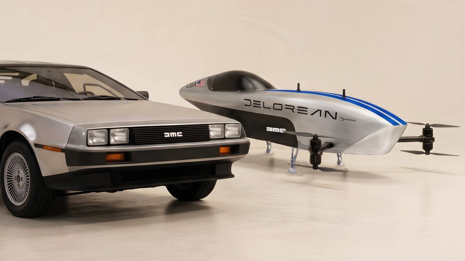 This Is Not A Joke: DeLorean Enters World's First Flying Car Championship