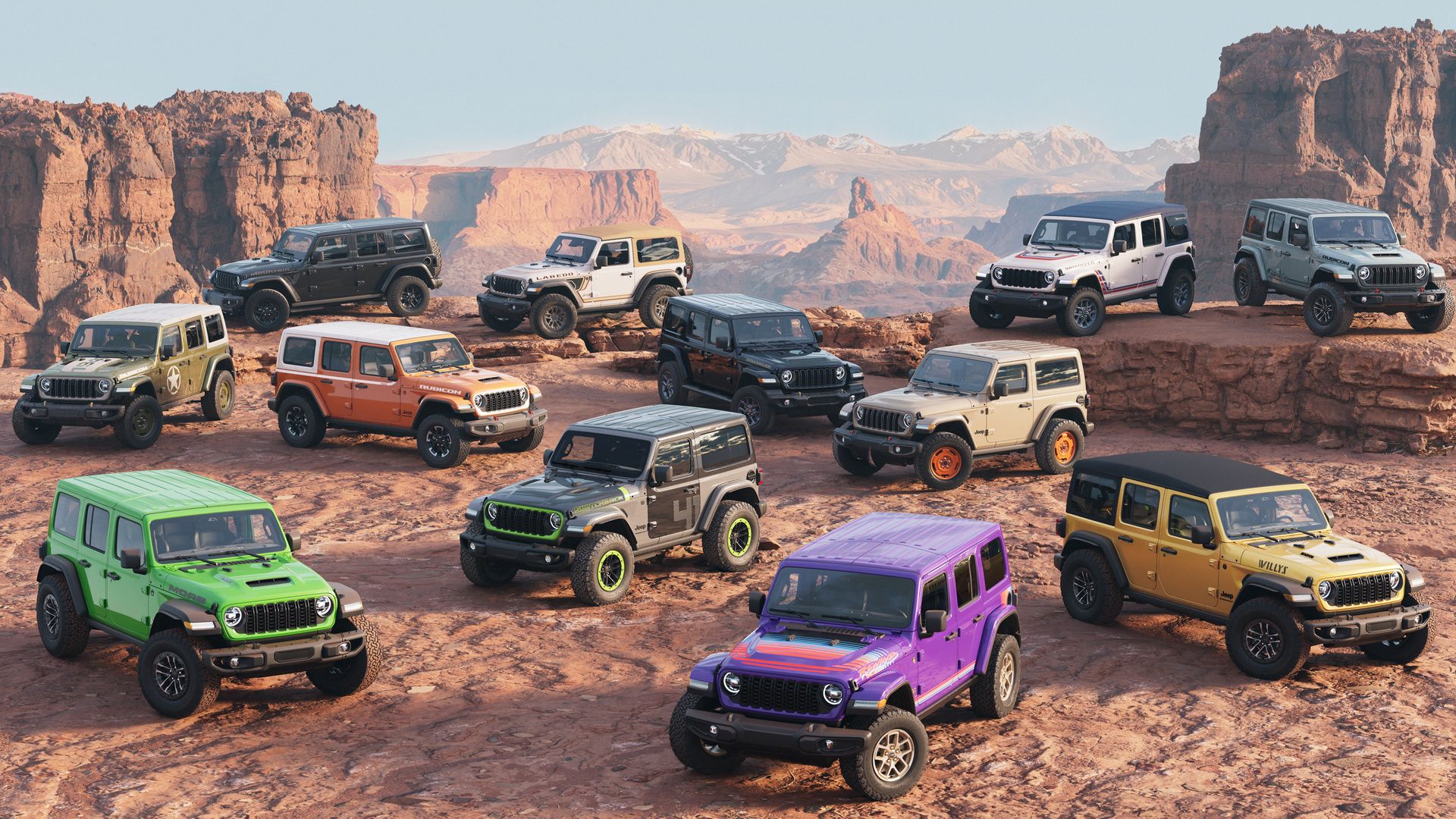 Jeep potrzebował wsparcia Chryslera i Dodge'a, by zrealizować roczną ofensywę Wranglera