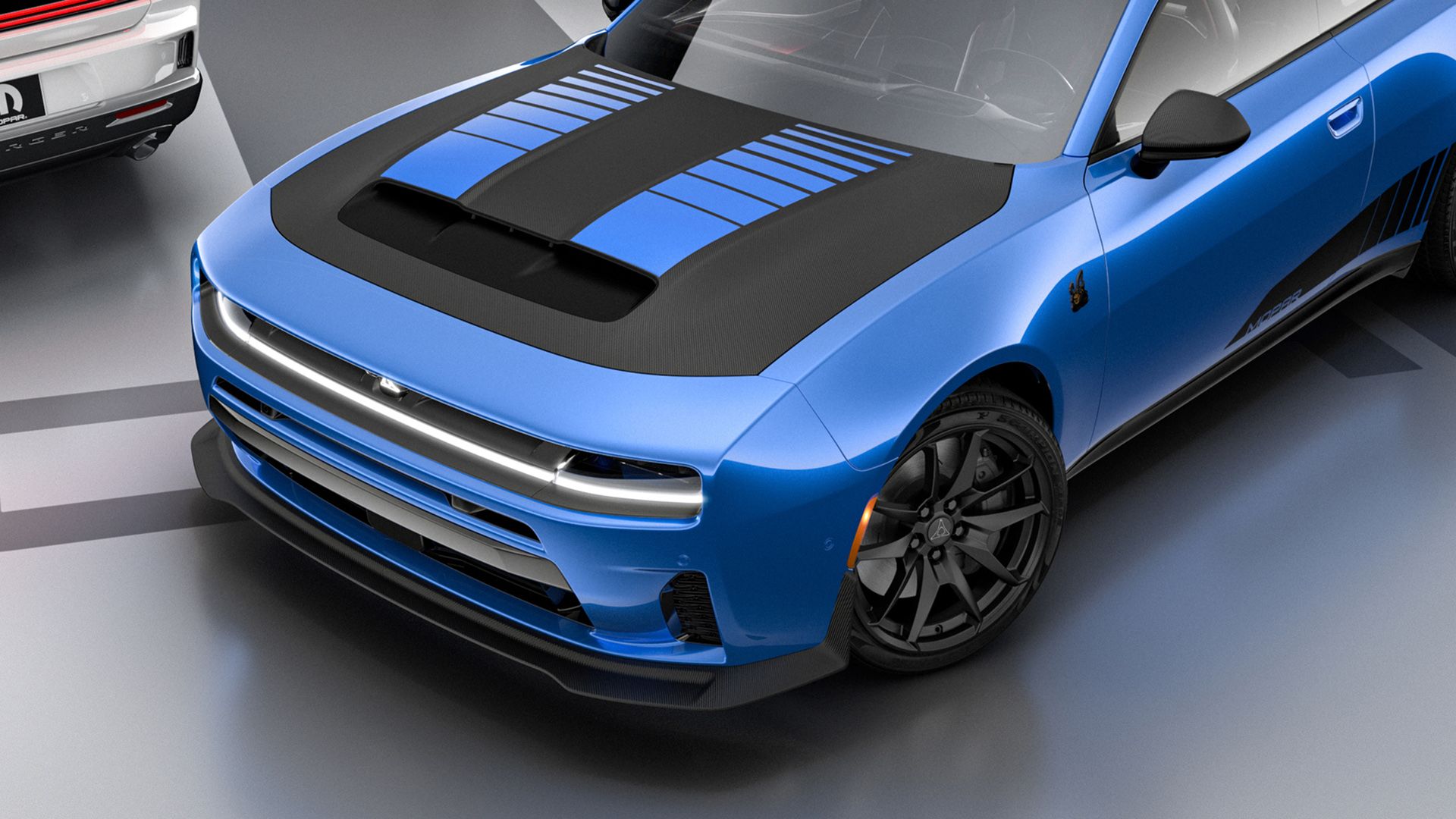 Dodge Charger 2027 od Mopar na SEMA robi wrażenie, ale to wciąż nie jest Hemi V8, na które czekasz