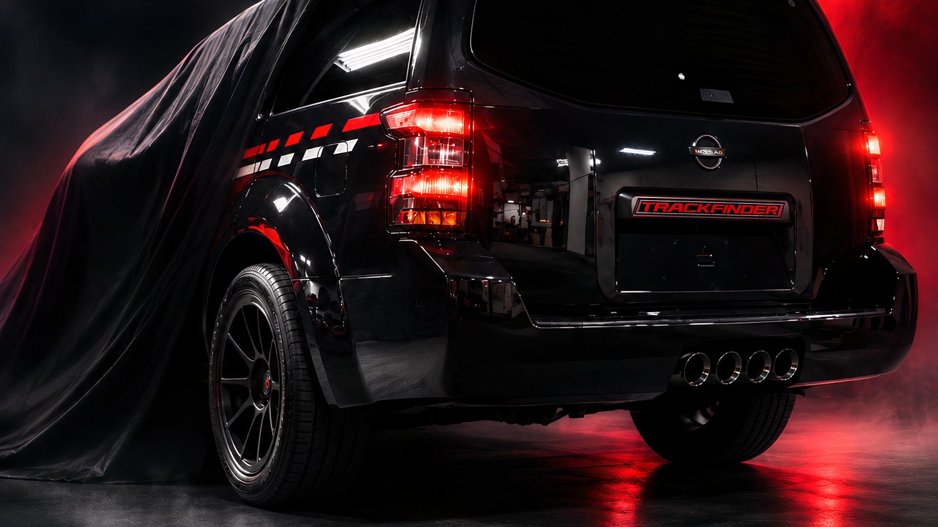 Dziki 500-KM Nissan Pathfinder z marzeń jedzie na SEMA