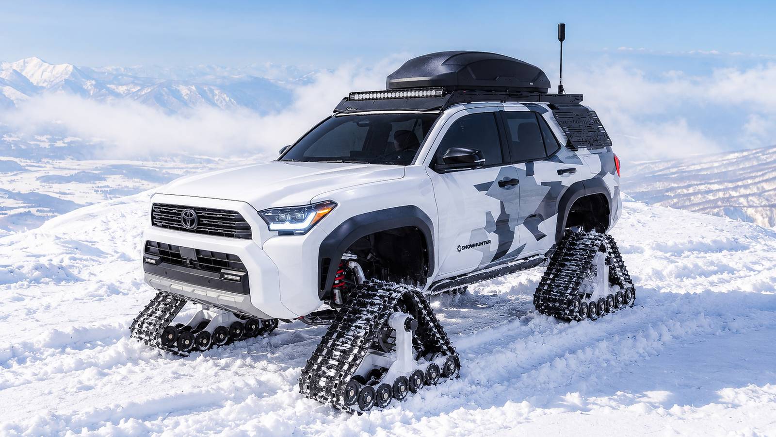 Toyota Is Literally On Track To Rule SEMA With Aggressive Snowhunter ...
