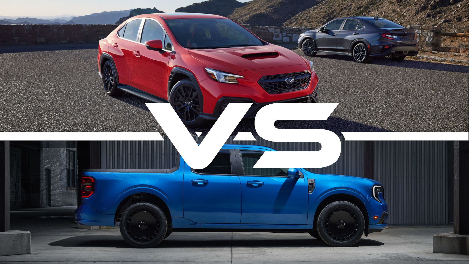 Subaru WRX vs. Ford Maverick Lobo – najdziwniejsze zestawienie 2026 roku jest bliżej, niż myślisz