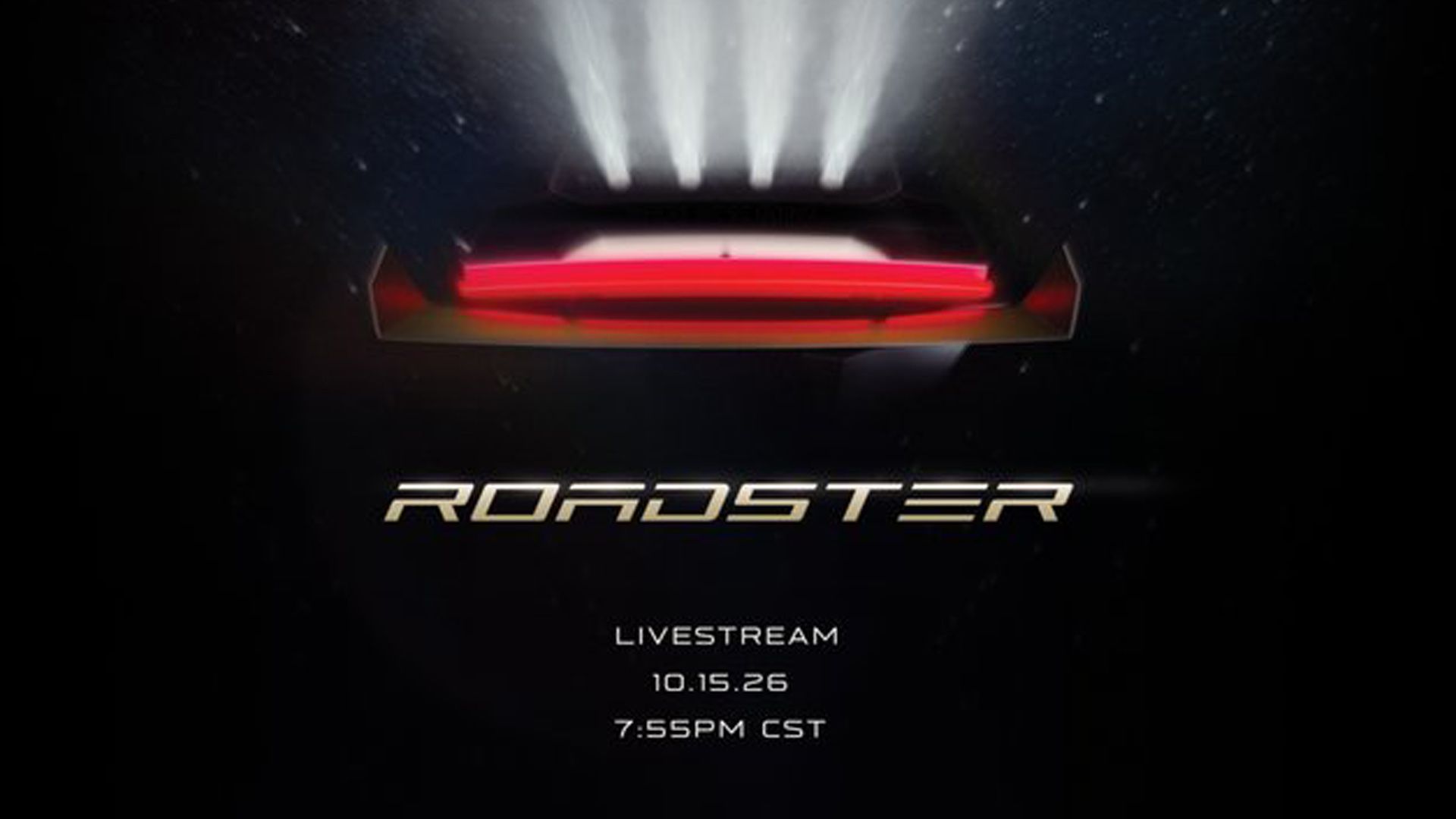 Nowy Tesla Roadster wkrótce na premierze: oglądaj transmisję na żywo