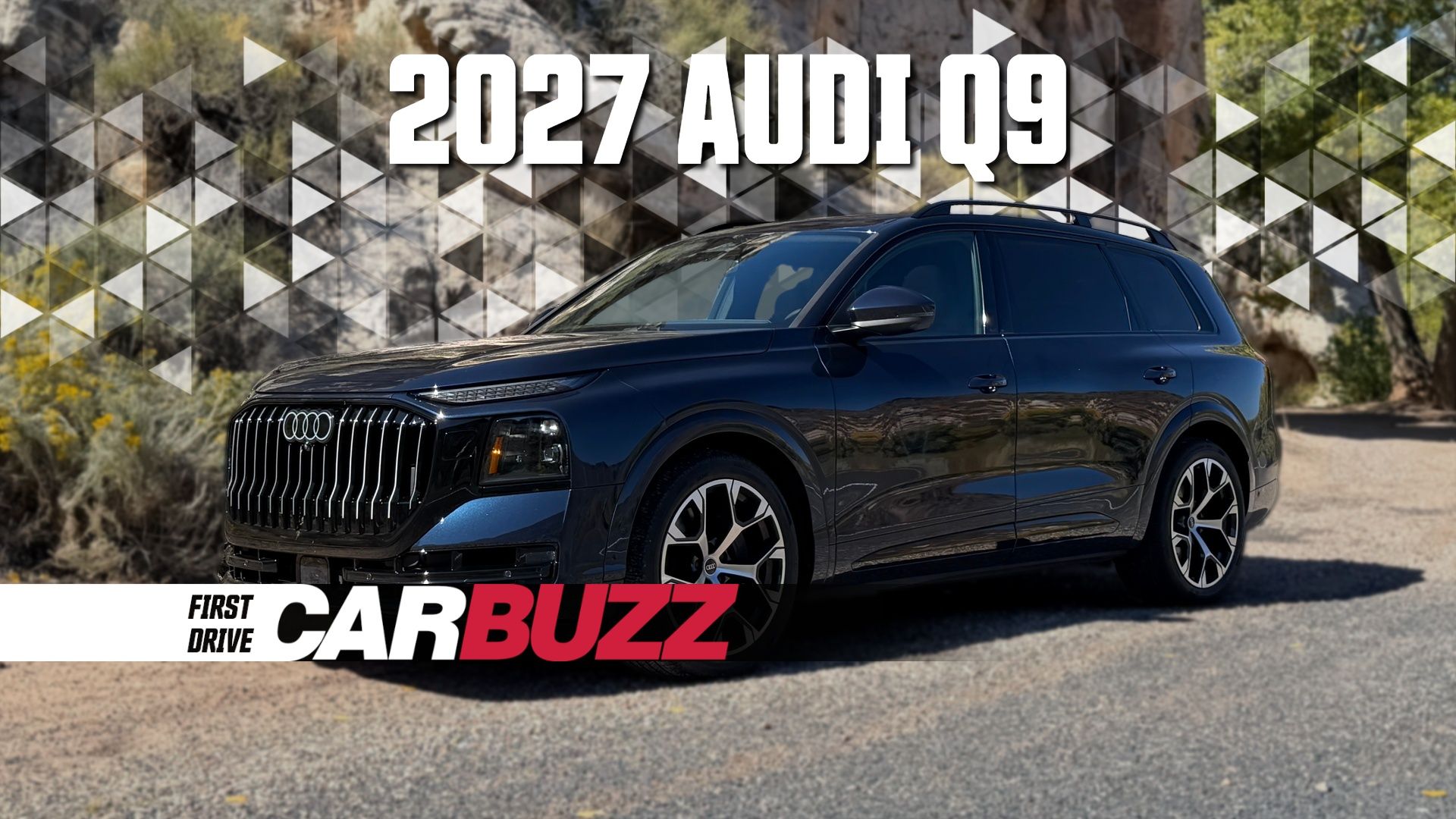 Luksusowy zwycięzca z trzema rzędami siedzeń – pierwsza jazda Audi Q9 2027