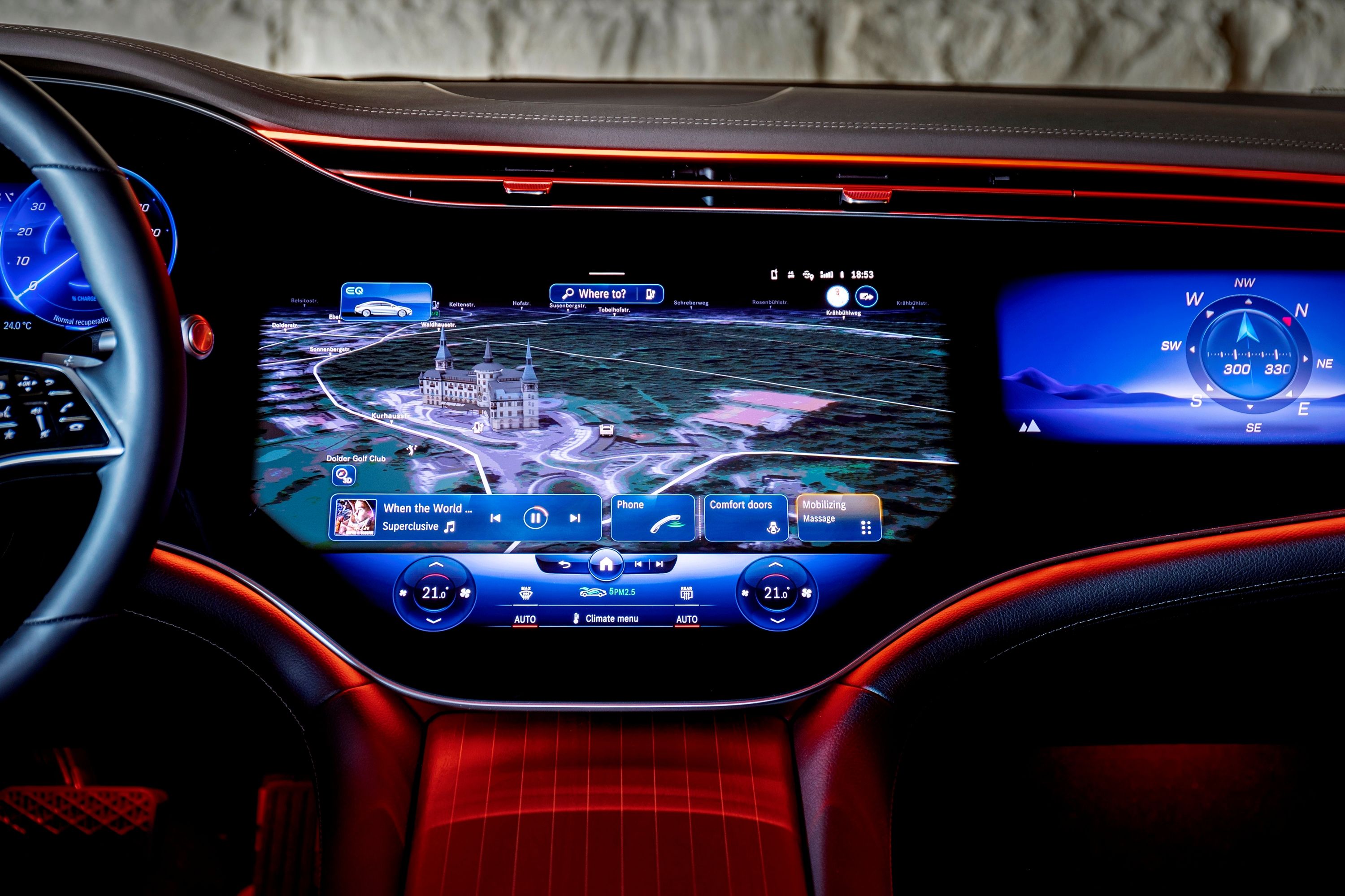 9 Biggest Screens In New Cars Right Now