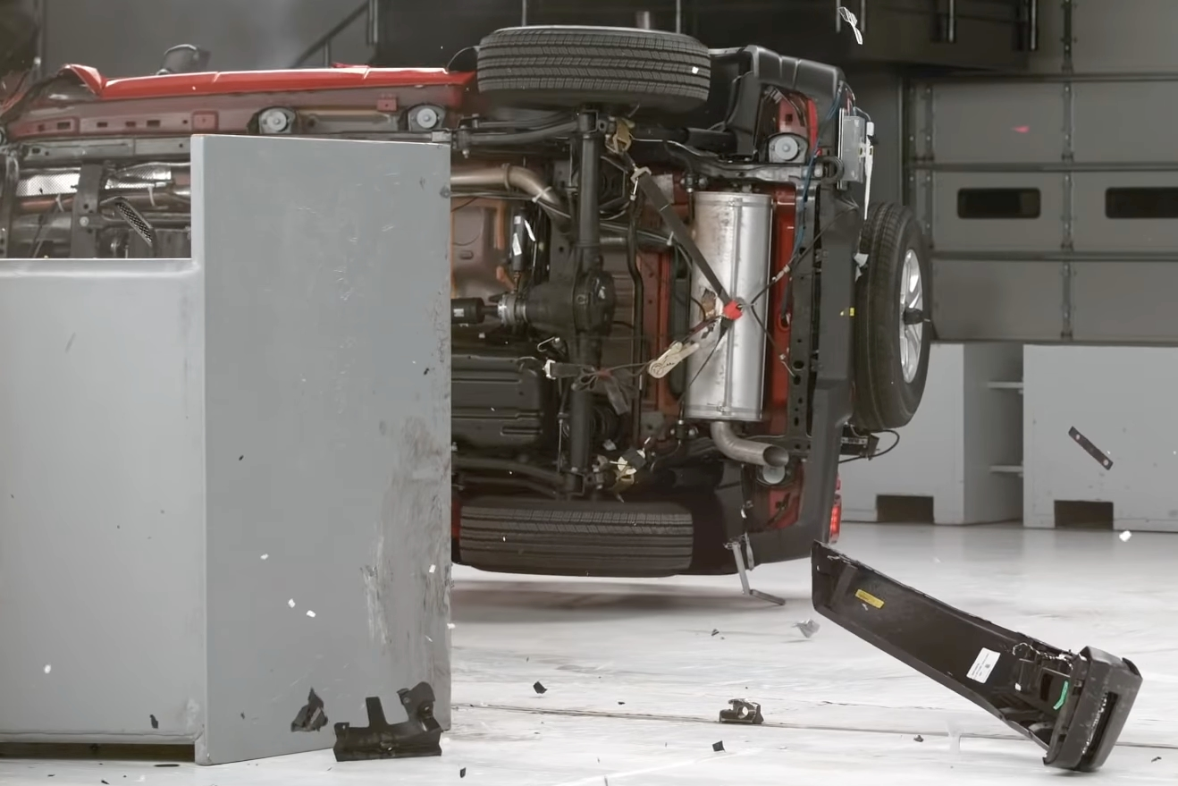 Watch The Jeep Wrangler Roll AGAIN In Disastrous Crash Test