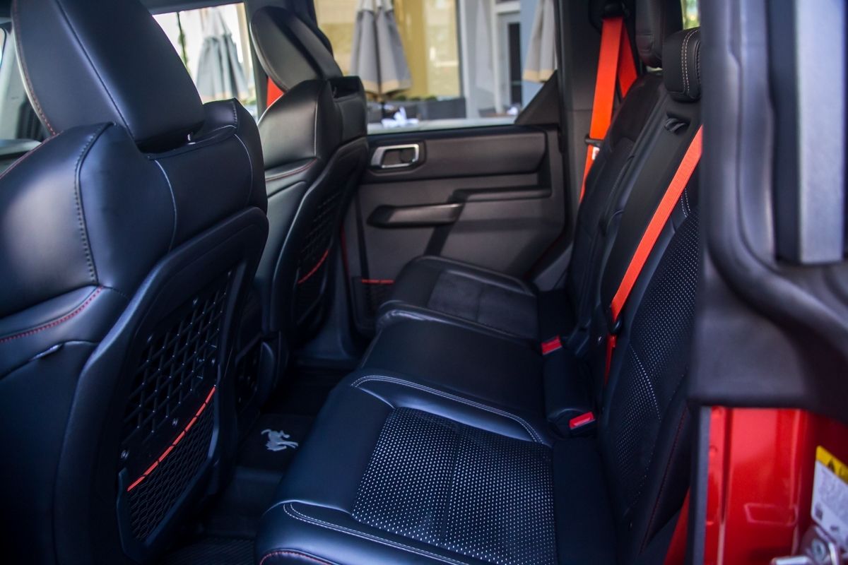 2023 Ford Bronco Raptor Interior Photos