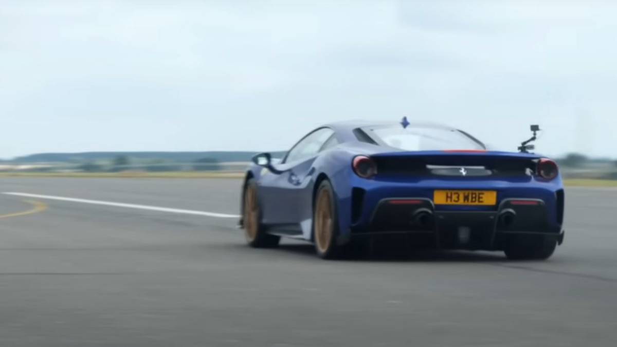 Ferrari Launch Control Can't Beat A Professional Driver's Reactions