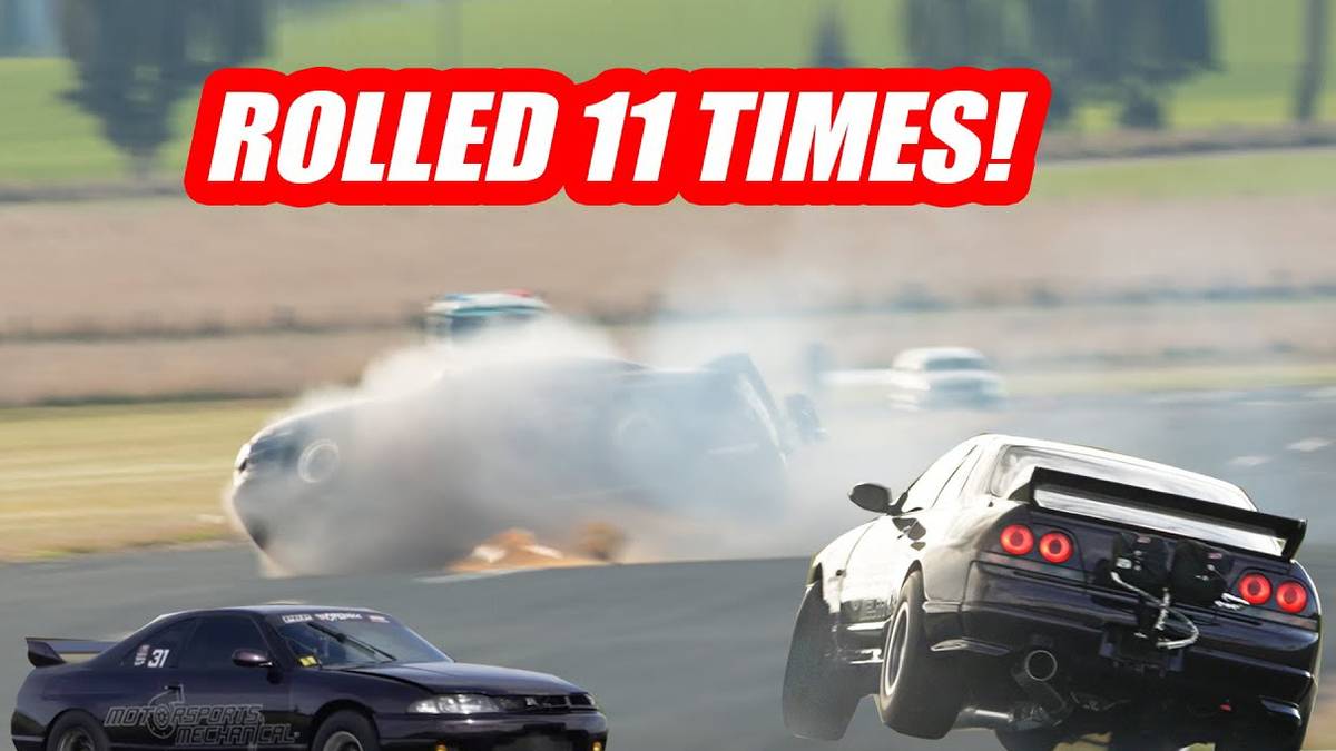 Man Walks Away From 168-MPH Nissan GT-R Crash