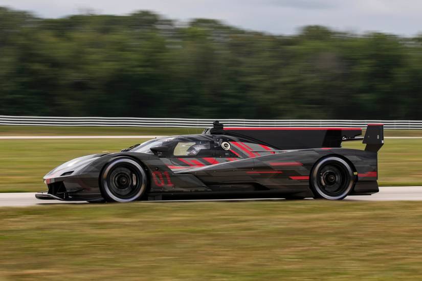 Hypercar Eight Cadillac Takes Its Wild V8 Hypercar To The Track