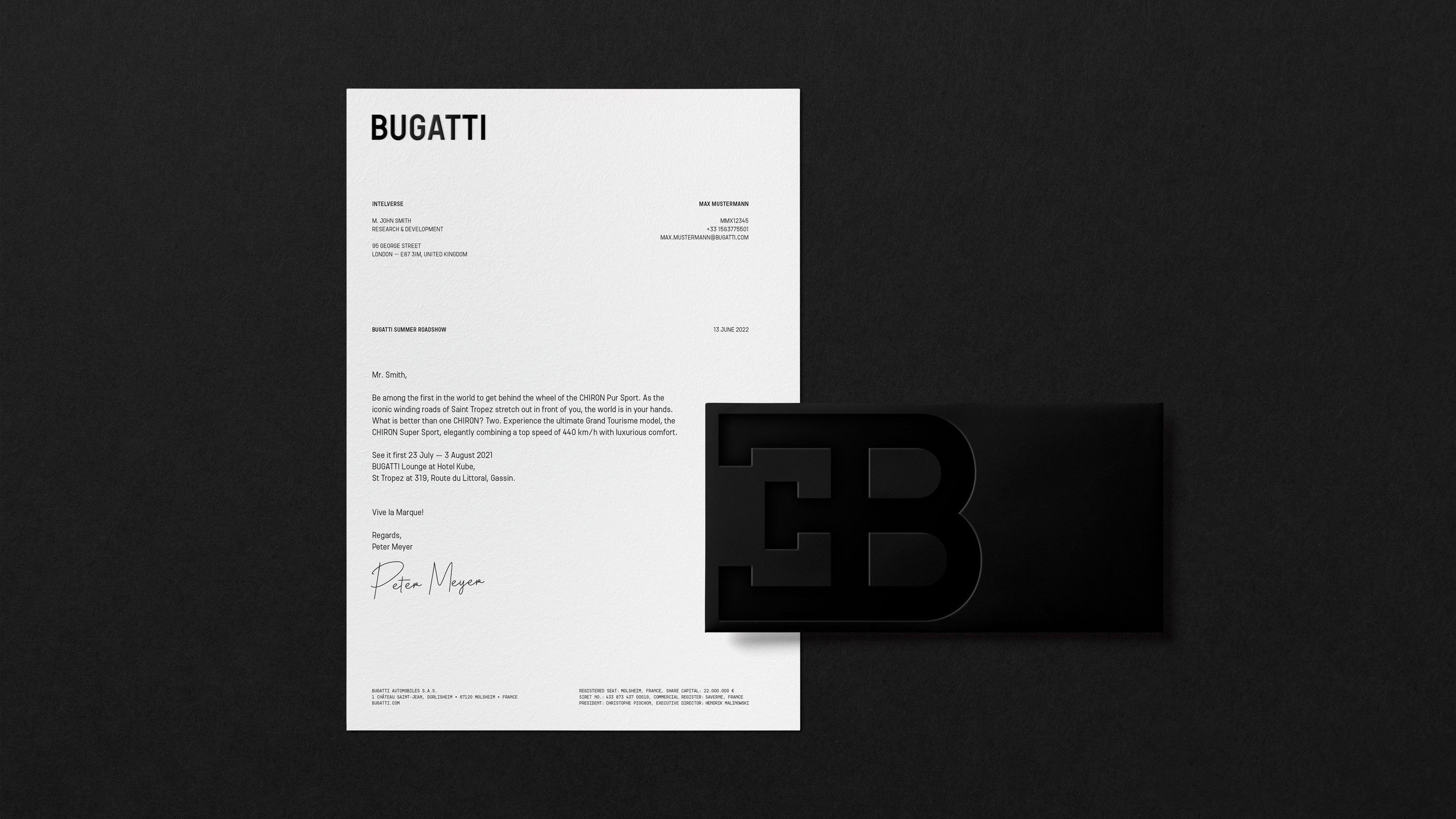 Bugatti Has A Bold New Logo