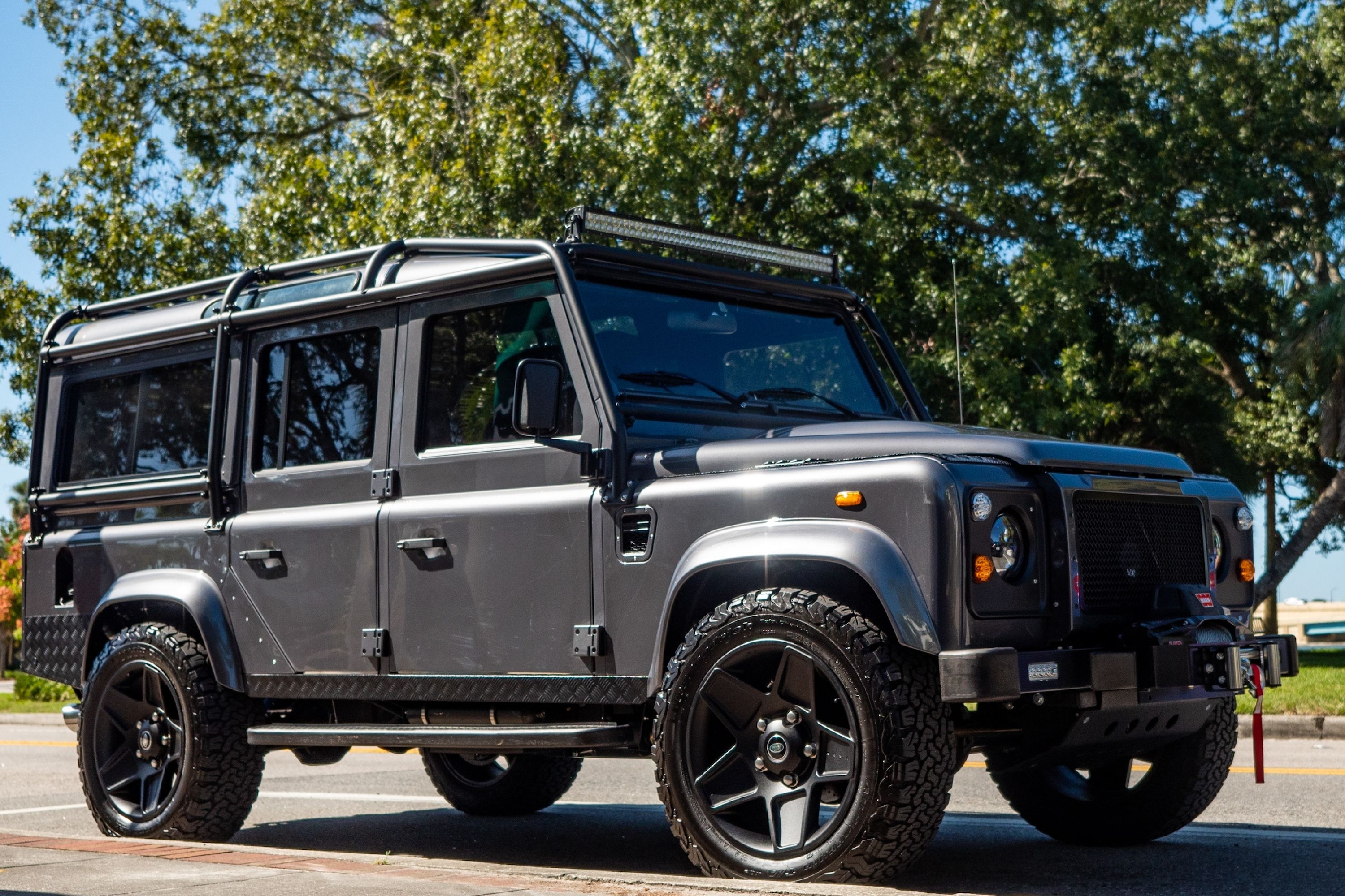 Corvette-powered Land Rover Defender Costs Ferrari Money