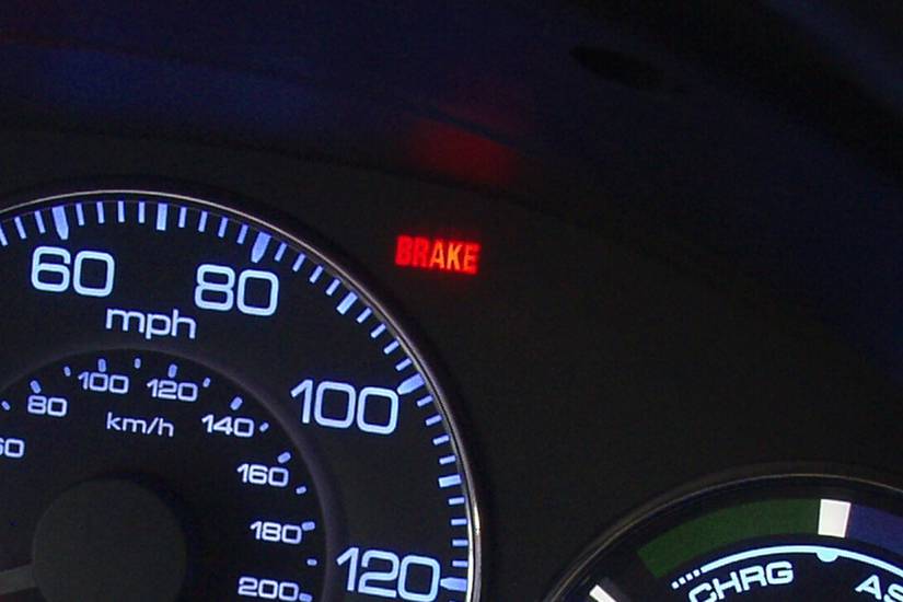 Brake Light On While Driving