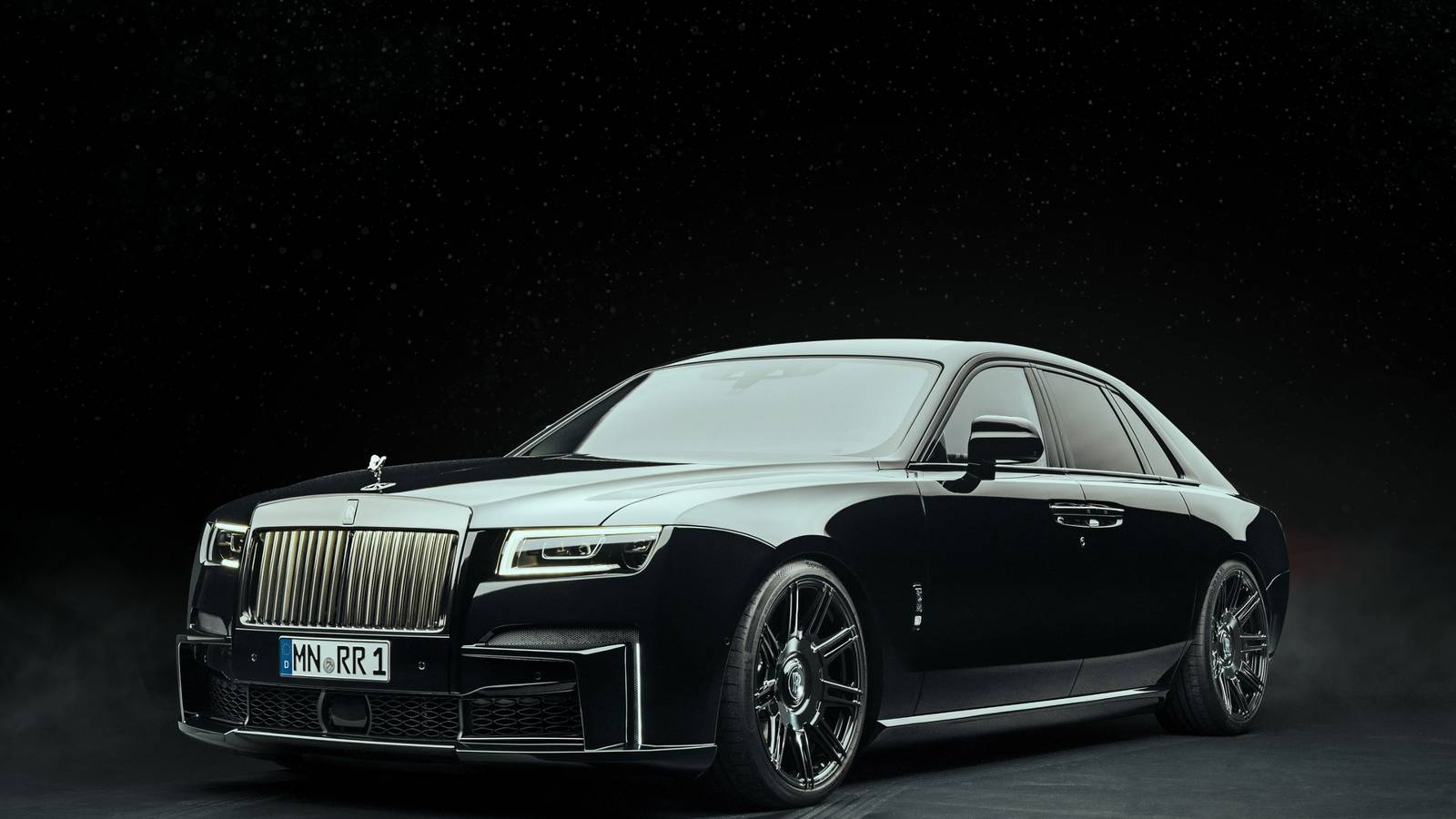 Rolls-Royce Black Badge Ghost Gets 700-HP Upgrade With Murdered-Out Looks