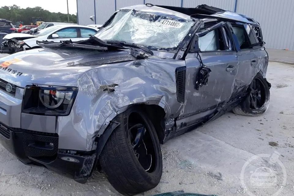 Watch A Land Rover Defender 110 Roll Six Times Across A Highway In ...