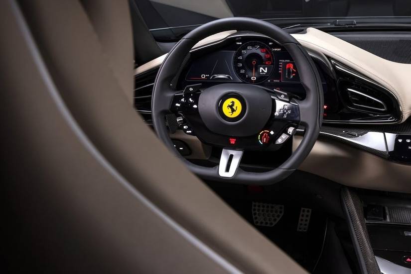 Ferrari Invents Tactile Feedback ESP System For Electric Supercars